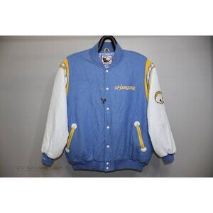 Mitchell & Ness Throwback San Diego Chargers Varsity Jacket Size 60 Blue Wool